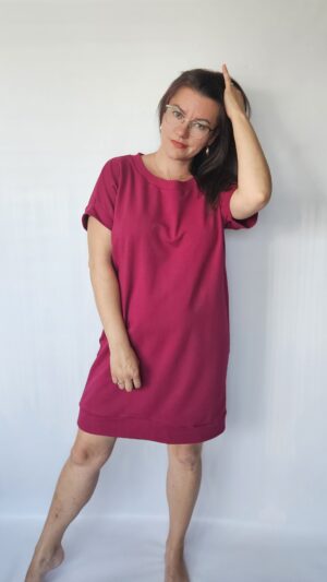 sukienka Basic Soft